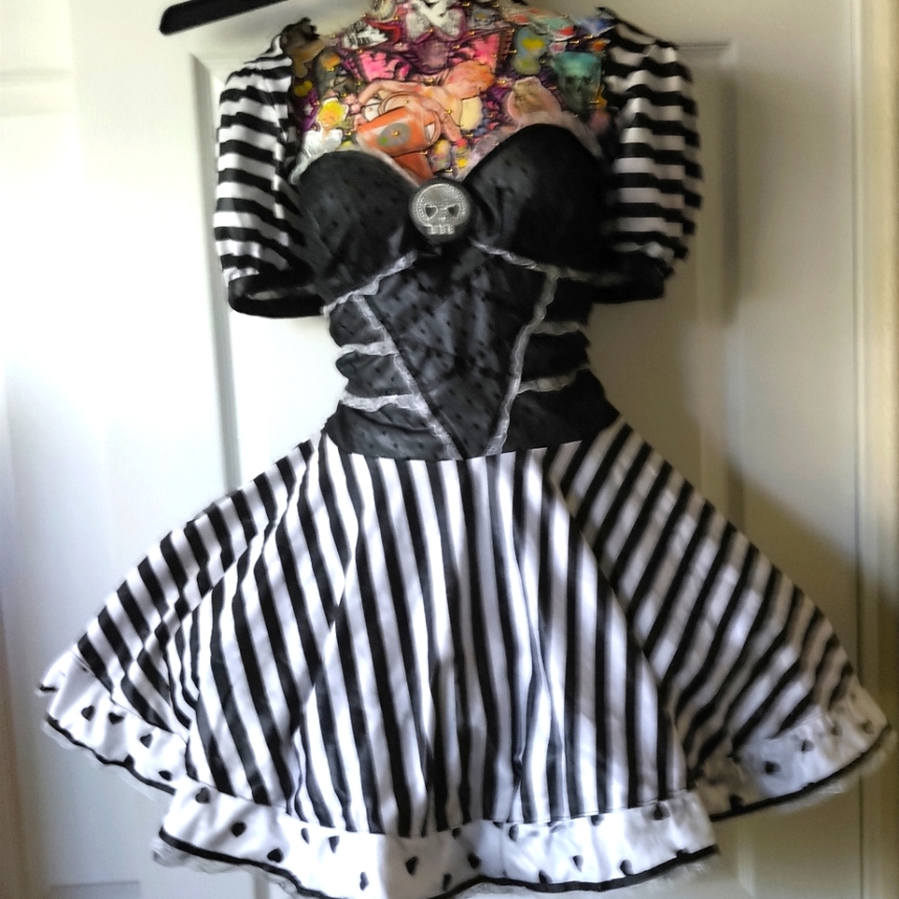 Octoberfest Halloween Mini Dress size med.